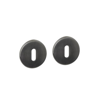 Intersteel Sleutelrozetten verdekt ø52x6mm PVD Antraciet