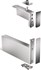 FritsJurgens taatsdeurset - System M 40 mm - Klasse AA - Flush rechthoekig - RVS 
