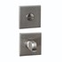 Intersteel WC-sluiting verdekt 53x53x6mm met stift 6-8mm RVS