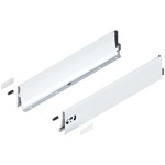 Blum ladezijkant set R+L voor TANDEMBOX Antaro  Hoogte K, incl. afdekkappen  NL: 600 mm  Kleur: Zijdewit