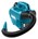 Makita accu autostofzuiger - CL121DZX - 12V Max - excl. accu en lader - inclusief 5 blaas- en zuigmonden en draagtas - in doos