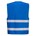 Iona F474  Veiligheidsvest korenblauw - maat L/XL