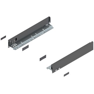 blum LEGRABOX zijkant L+R  N-hoogte, 400mm Kleur: orion grijs