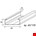 Fastmount Montagerail - tbv Stratlock clips - 45x18x3000 mm - verzinkt