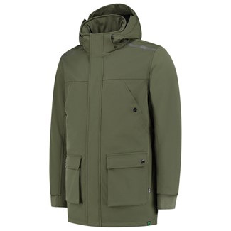 Tricorp winter softshell parka rewear - army - maat M