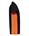 Tricorp Workwear 202002 Bi-Color unisex poloshirt Zwart Oranje 5XL