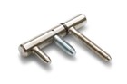 DX Inboorpaumelle staal vernikkeld 12mm - voor metalen kozijnen