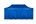 Grizzly zijwand INGANG - GO-WORK - 6 m - blauw