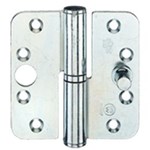 BSW veiligheids kogelstiftpaumelle - SKG*** afgerond - 89x89x3 mm - v-rd bb 807 gv - draairichting 1