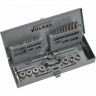 Völkel draadsnijset - PV12 - HSS-G 3 - 12 mm metrisch - 32-delig - 51051060