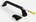 SecuCare hoek wandbeugel 45°- 280x595mm - aluminium - zwart - inkortbaar