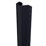 SecuStrip Plus buitendraaiend  - terugligging 0-6mm - 2300mm zwartgrijs (fijn structuur) - 1010.170.04