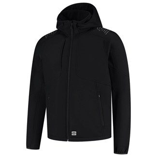 Tricorp Softshell Capuchon Luxe Redefined 406104 zwart - maat XL
