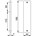 Hoppe renovatieschilden 378L - geheel blind - 378L - F1
