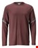 MASCOT® 22281-461 T-shirt met lange mouwen bordeaux rood - maat L