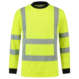Tricorp sweater RWS - Workwear - 303001 - fluor geel - maat M