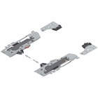 blum TIP-ON BLUMOTION set eenheid L+R, tot 10kg, voor TANDEMBOX NL 270-300mm, inclusief meenemers en koppelstuk voor synchronisering Kleur: wit