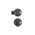 Dauby meubelknop - Pure PT-20 - verouderd ijzer zwart - 20 mm