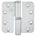 BSW projectpaumelle - afgerond 89x89x3 mm - BB 807 GV f1 rd - draairichting 1
