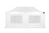Grizzly zijwand RAAM - GO-WORK - 6 m - wit
