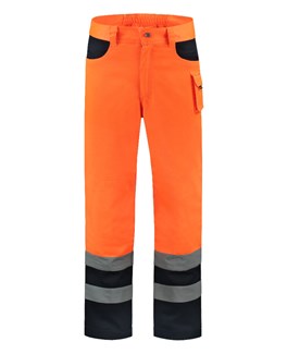 Tricorp worker EN471 Bi-color - Safety - 503002 - fluor oranje/marine blauw - maat 46