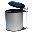 Hailo afvalemmer  big box 15l alu-look      3715-21