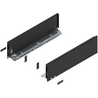 blum LEGRABOX zijkant L+R  K-hoogte, 450mm Kleur: carbon zwart