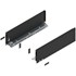 blum LEGRABOX zijkant L+R  K-hoogte, 450mm Kleur: carbon zwart