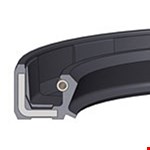 Oliekeerring - din 3760 - as 50 x 80 x 8 -stoflip