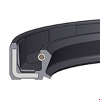Oliekeerring - din 3760 - as 50 x 80 x 8 -stoflip