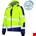 Opsial Softshell jas geel-marineblauw High-Visibility - maat 3XL
