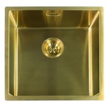 Reginox spoelbak - Miami - vlak + onderbouw - gecoat - gold - 50 x 40 cm - R30745