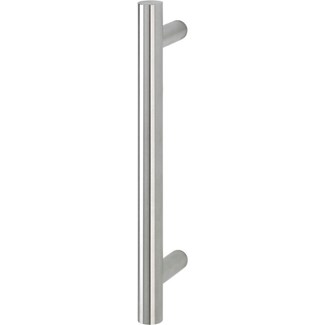 Hoppe deurgreep T-model - 350 mm - Ø 30 mm - RVS