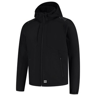 Tricorp 406104 Softshell Jassen Capuchon Luxe Redefined - zwart
