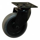 Novio zwenkwiel 50 mm rubber/tpe - draagvermogen 40kg
