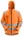 Snickers Workwear regenjack - 8233 - oranje - maat XS