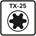 Ivana torx schroefbit [50x] 1/4" x 25mm - T25  
