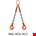 REMA ketting 2-sprong - 1960KG-6MM-RDG-RCS-2M - in opbergbox