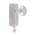 Dauby raamkruk - Pure PHR / DKS - mat wit brons - afsluitbaar