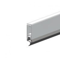 Ellen opbouw tochtprofiel ASP - geluid- en rookwerend - max. kier 10mm - deurset 2x230 cm en 1x115 cm