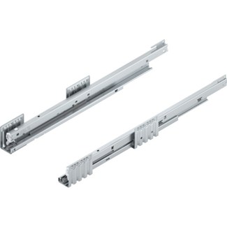 Blum MERIVOBOX 40kg  Corpusprofielset L+R, 550mm,  BLUMOTION/TIP-ON BLUMOTION  Kleur: verzinkt