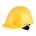 3M™ veiligheidshelm geventileerd met Uvicator™ - ratelverstelling - geel - G3000NUV-GU