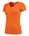 Tricorp dames T-shirt V-hals 190 grams - Casual - 101008 - oranje - maat XS