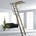 Roto zoldertrap - Cadet 3 ISO RC - 120 x 60 cm - 3-delig