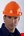 3M™ veiligheidshelm geventileerd met Uvicator™  - ratelverstelling - oranje - G3000NUV-OR