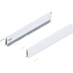Blum MERIVOBOX zijkant M-hoogte, R+L, 550mm Kleur: zijdewit
