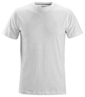 Snickers Workwear T-shirt - Workwear - 2502 - wit - maat XL