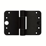 BSW Portus extra sterk veiligheidsscharnier VV 090-7/100 x 152 mm - 180 kg - mat zwart BV