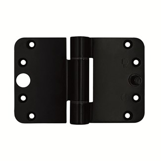 BSW Portus extra sterk veiligheidsscharnier VV 090-7/100 x 152 mm - 180 kg - mat zwart BV