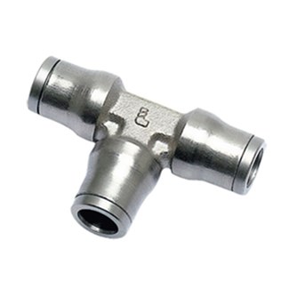 Legris - T-koppeling - buisopname/buisopname/buisopname - messing vernikkeld - 3604